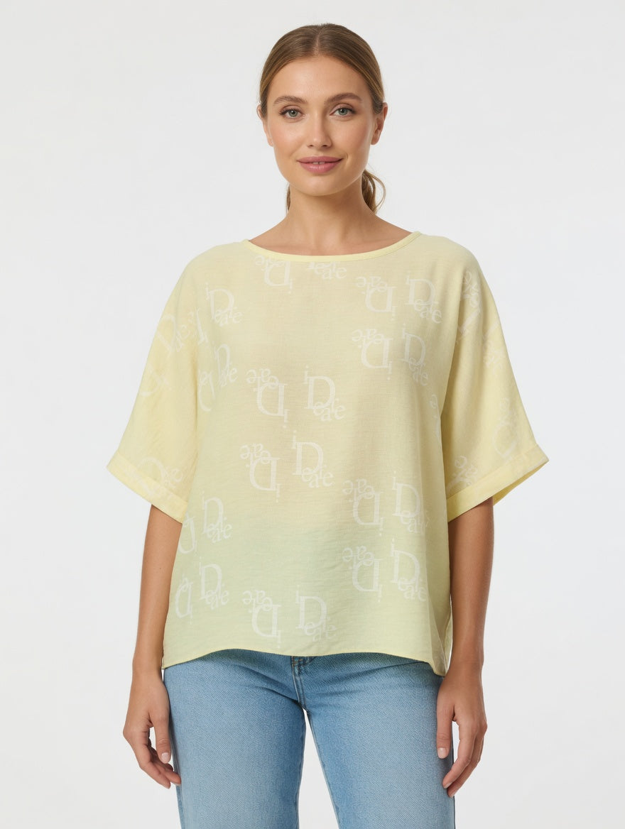 'D' Designer Inspired Top