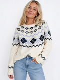 Diamond Patterned Jumper