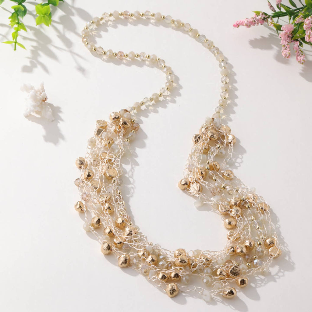 Layered Beaded Necklace