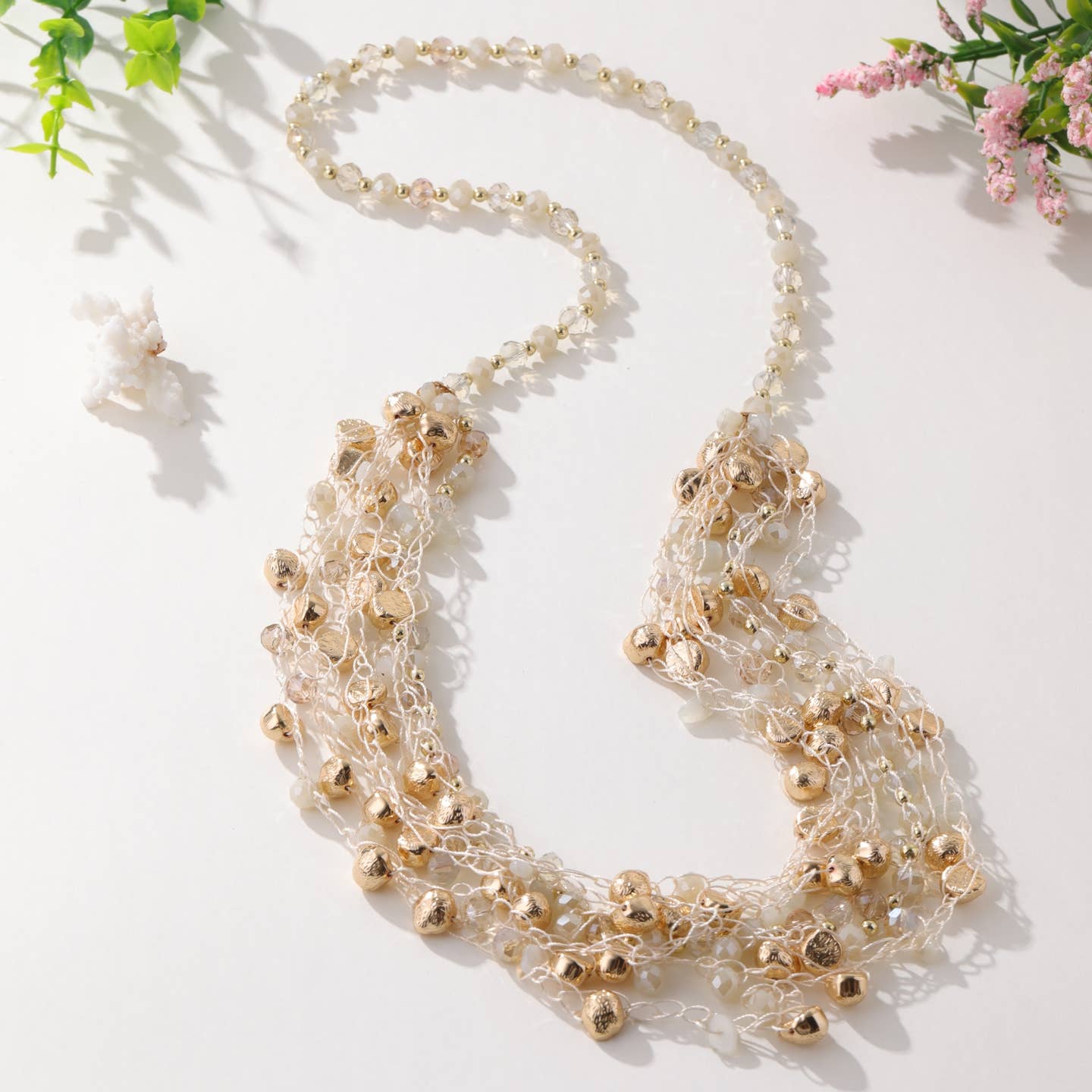 Layered Beaded Necklace