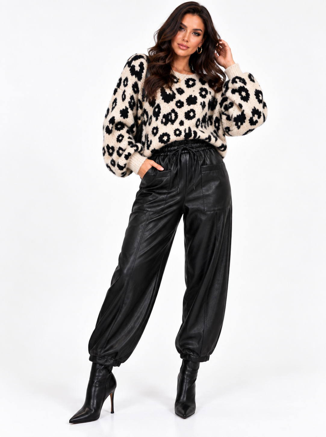 Animal Print Jumper