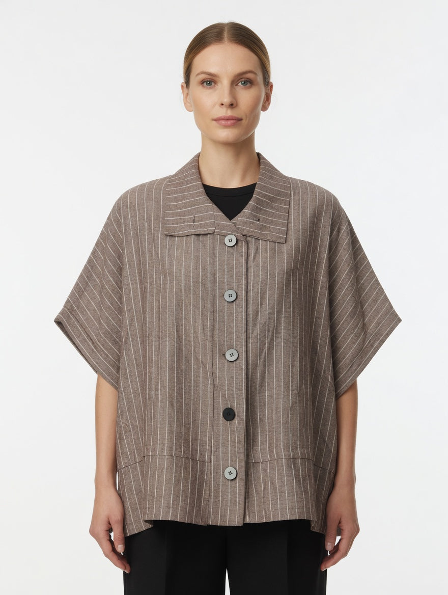 Button-Up Box Shirt