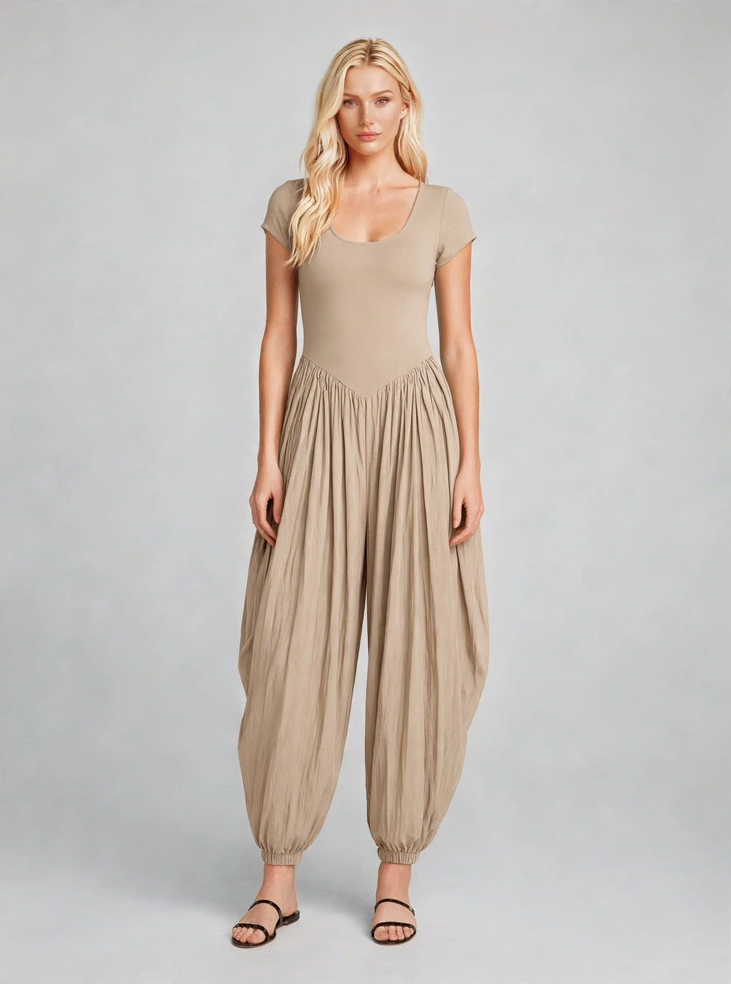 Luna Ballon Leg Jumpsuit
