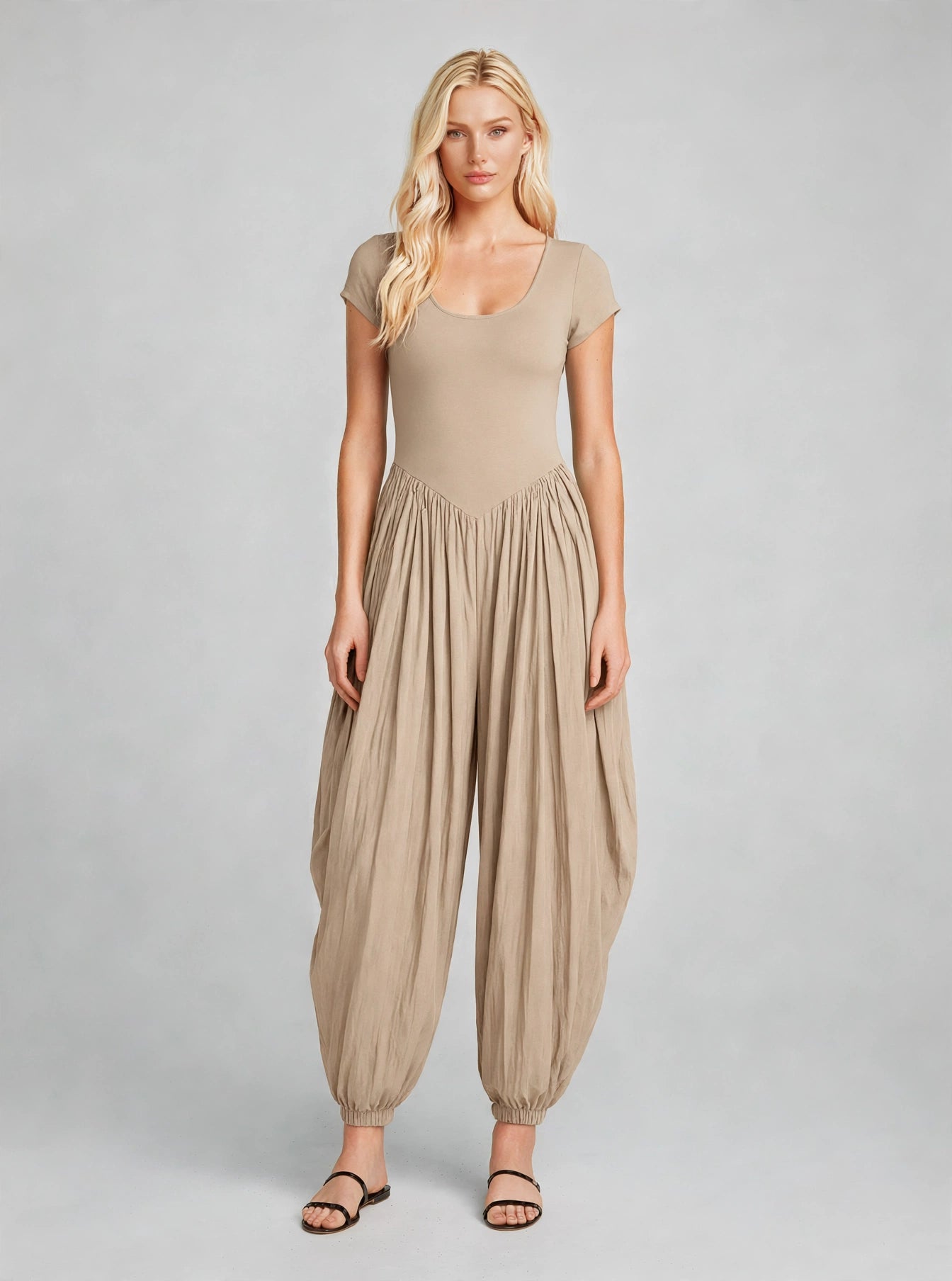 Luna Ballon Leg Jumpsuit
