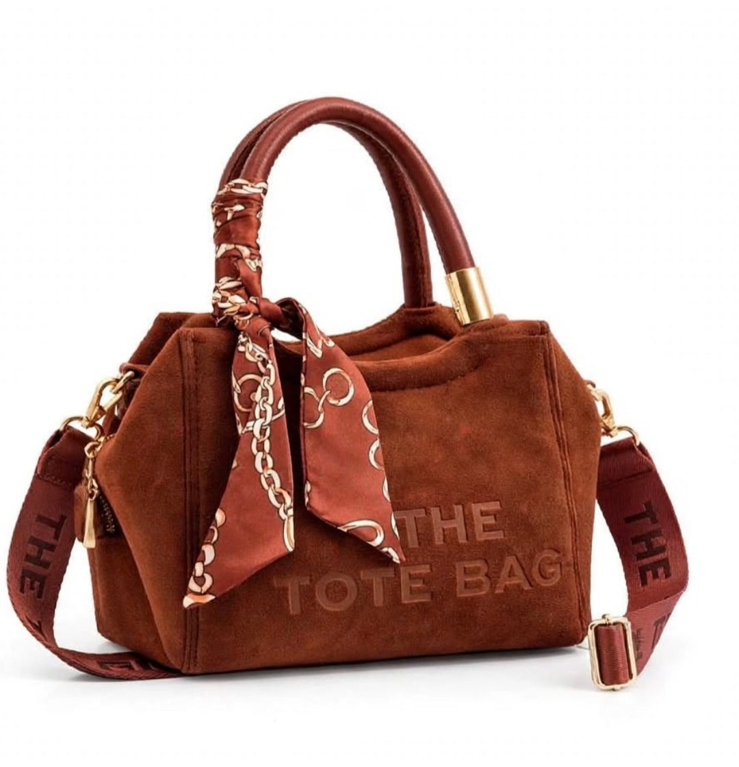 The Tote Bag With Scarf