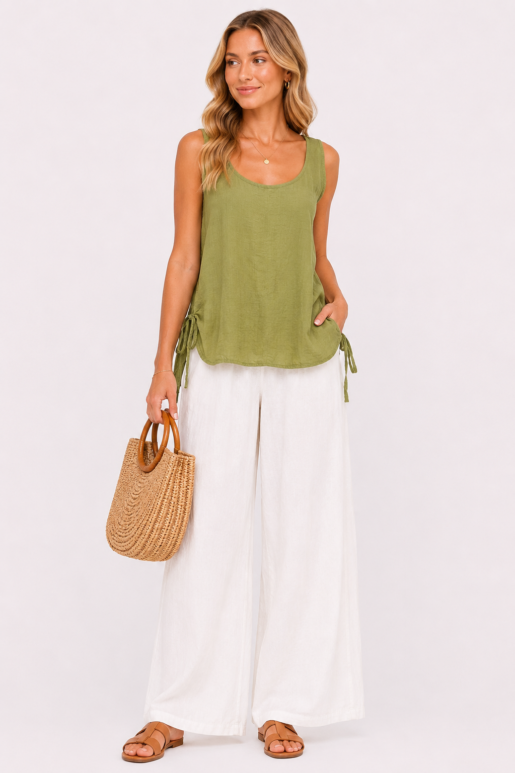 The Linen Vest