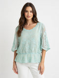Butterfly Laced Blouse