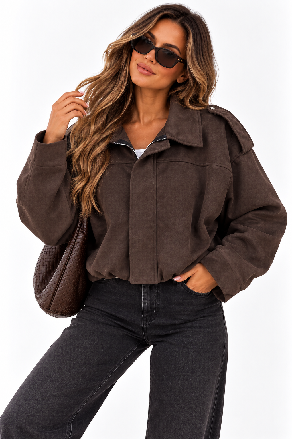 The Sienna Suedette Jacket