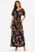 Long Floral Maxi Dress