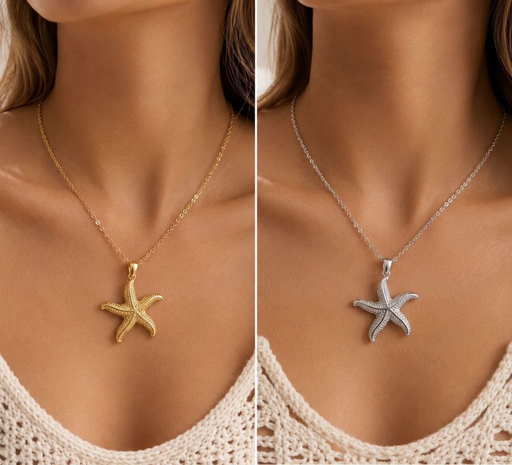 Starfish Chain Necklace