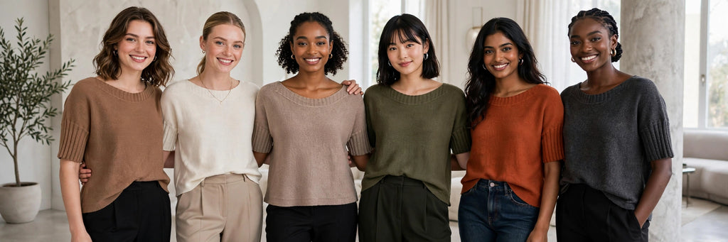 Melanie soft knit ribbed sleeve jumper