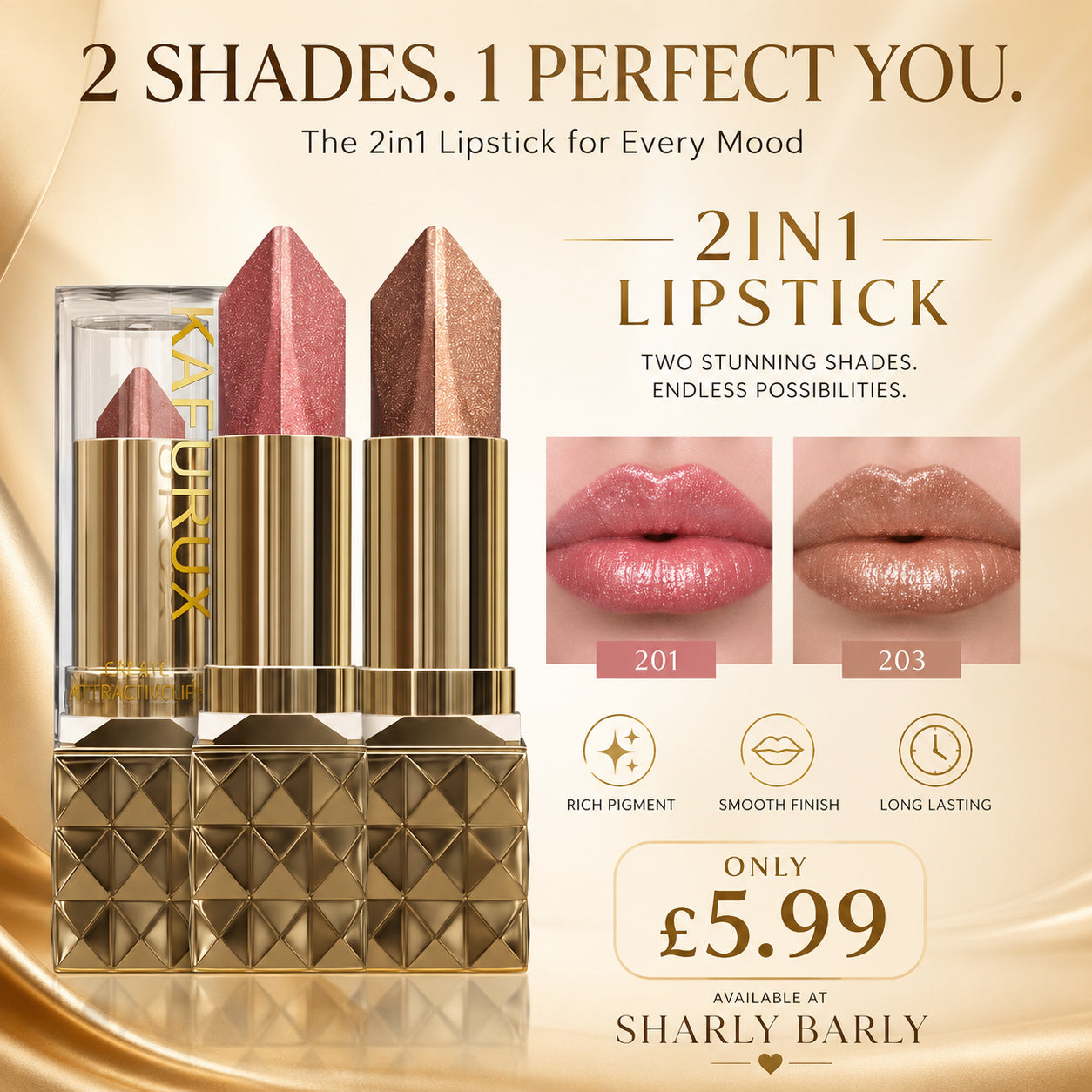 2 in 1 Lipstick
