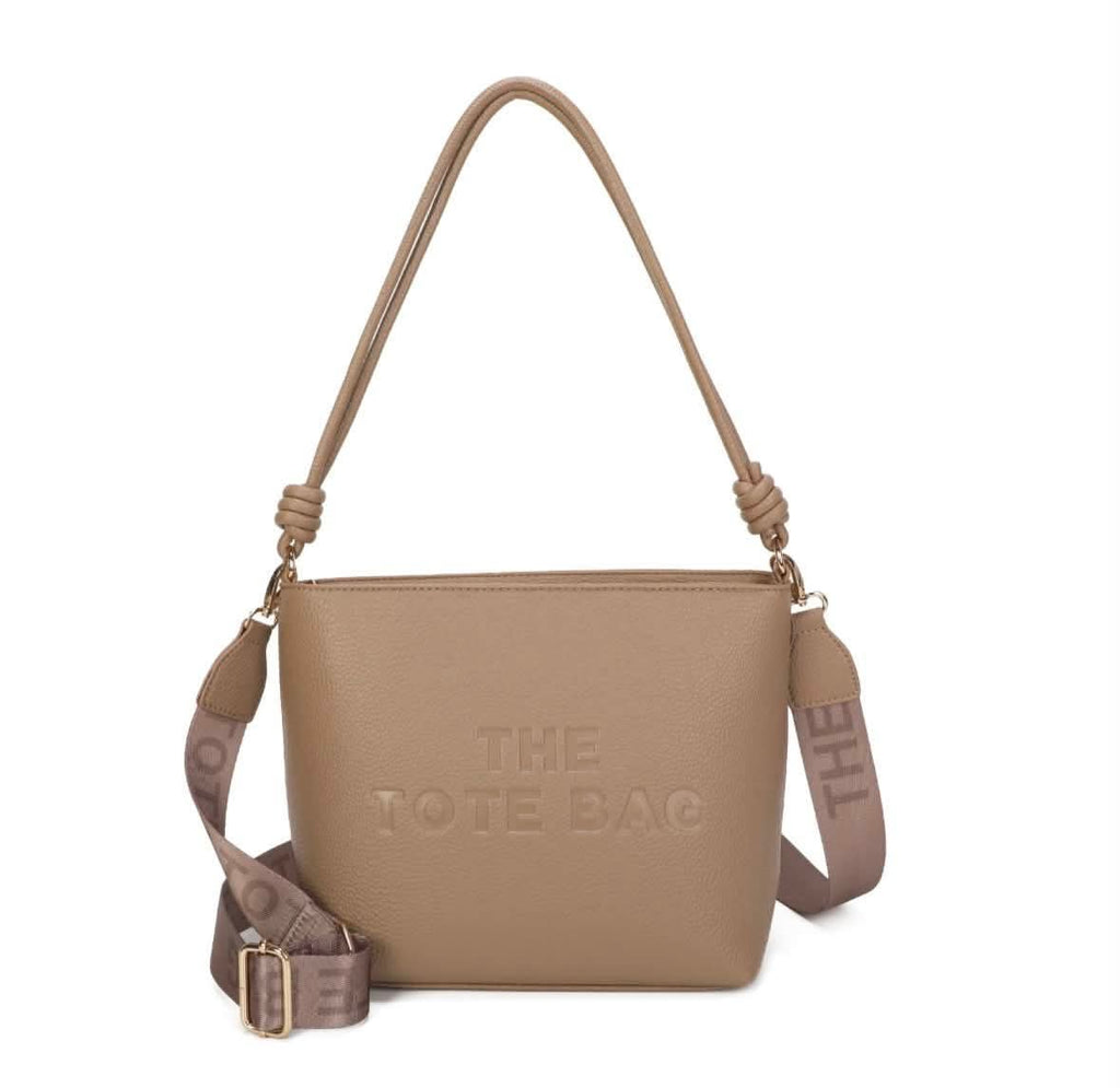 Spiral Handle Tote Bag
