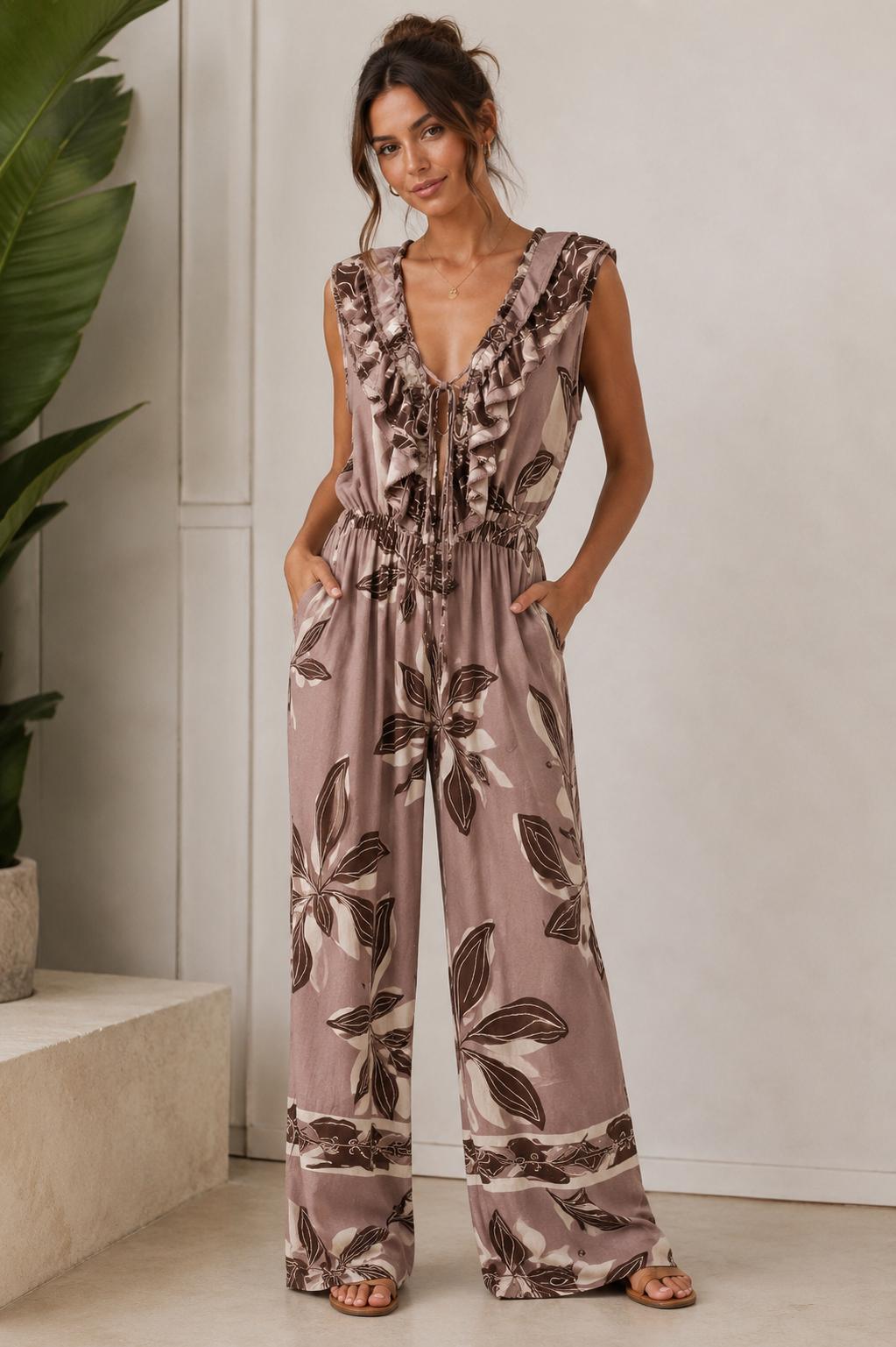 Freya Frill Jumpsuit