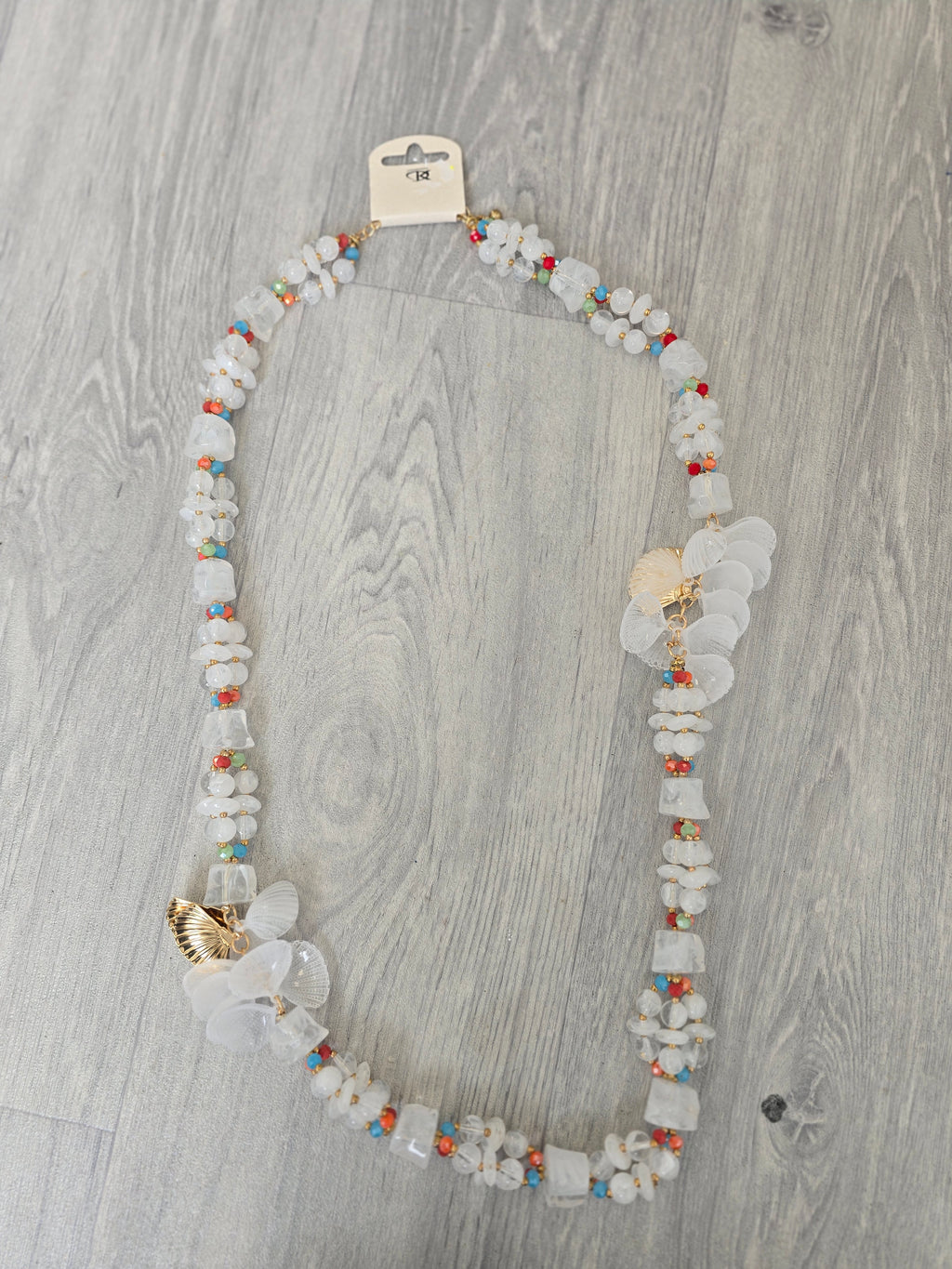 Shell Necklace - White