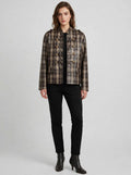 Tartan military jacket