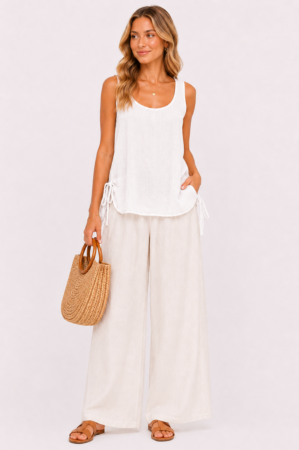 The Linen Vest