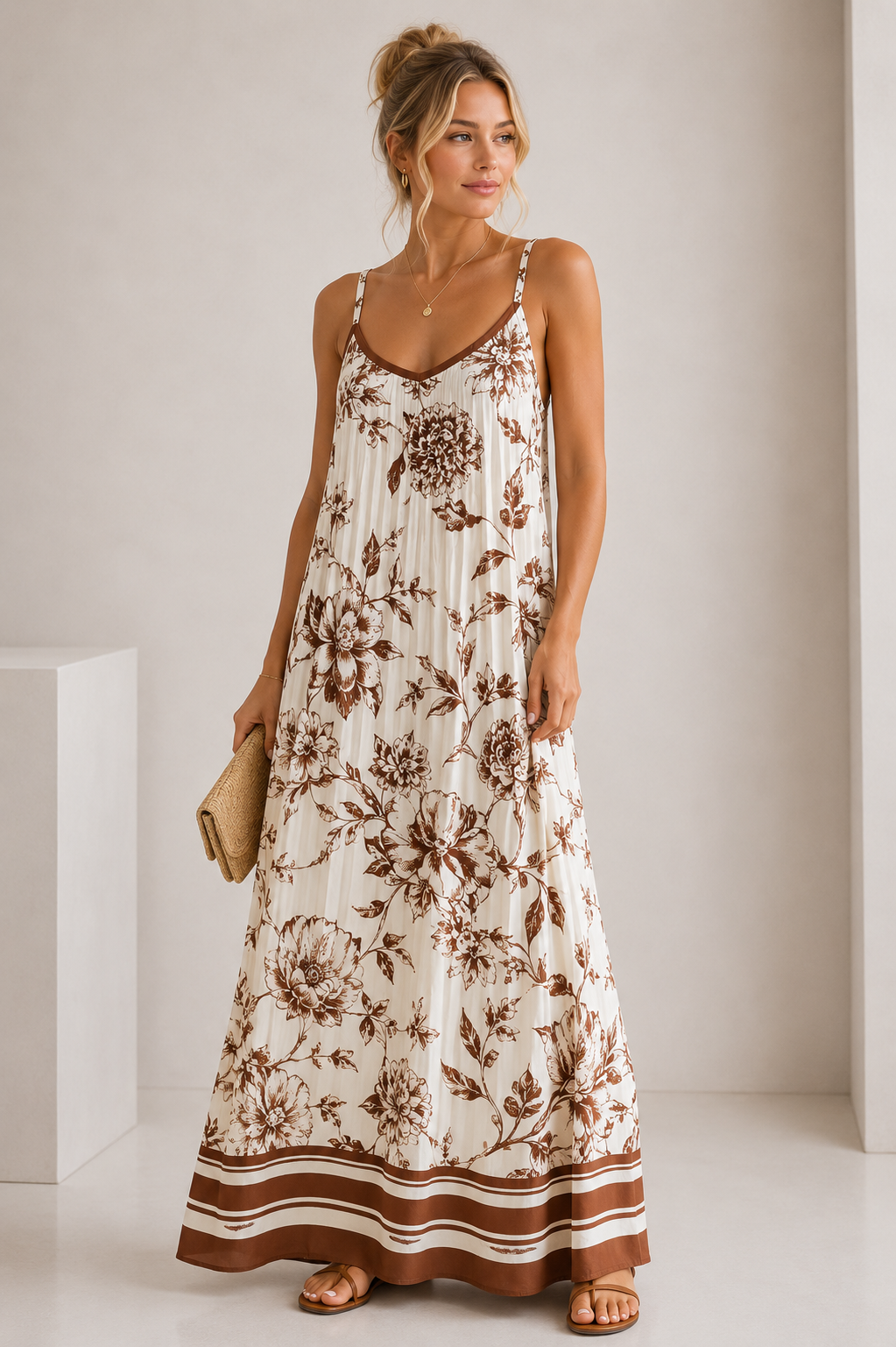 Lightweight Floral Dress