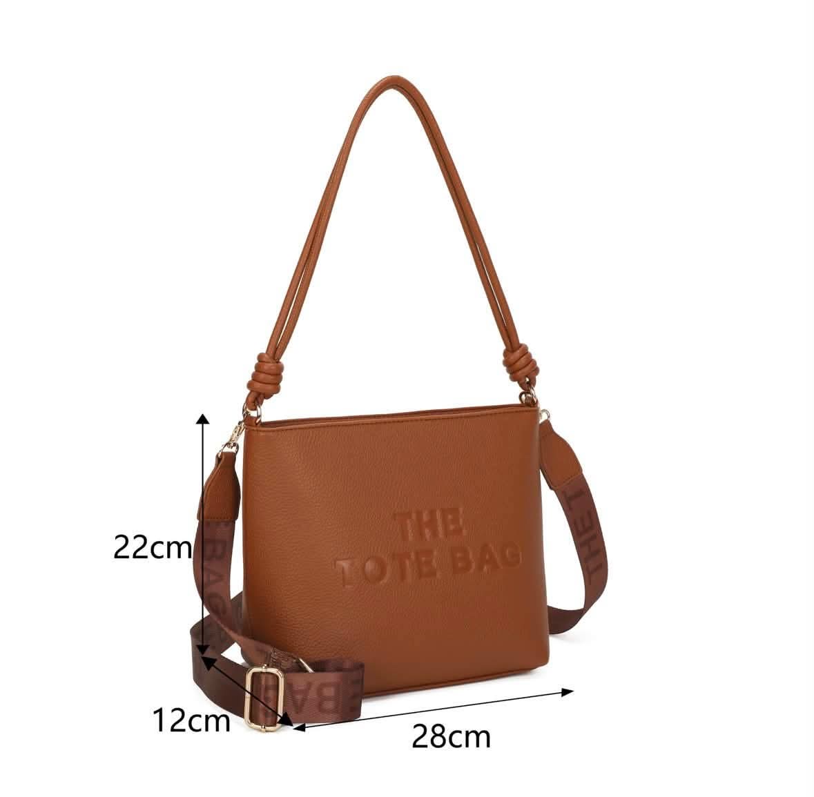 Spiral Handle Tote Bag