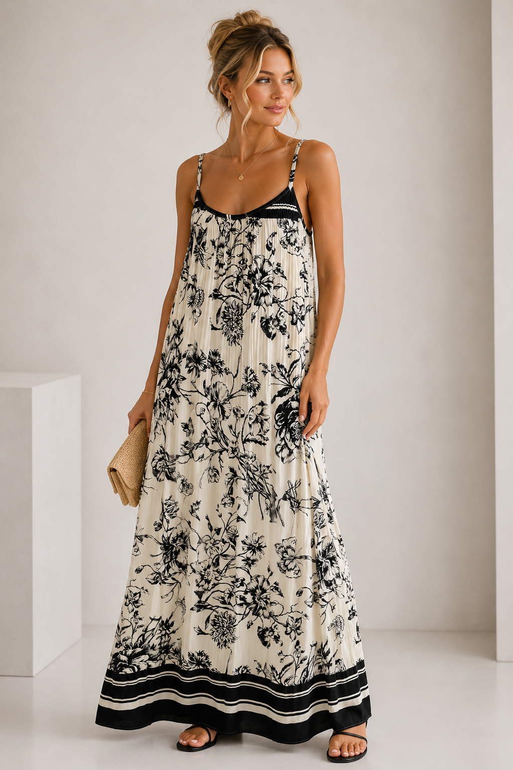 Lightweight Floral Dress