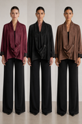 Melissa suede zip jackets