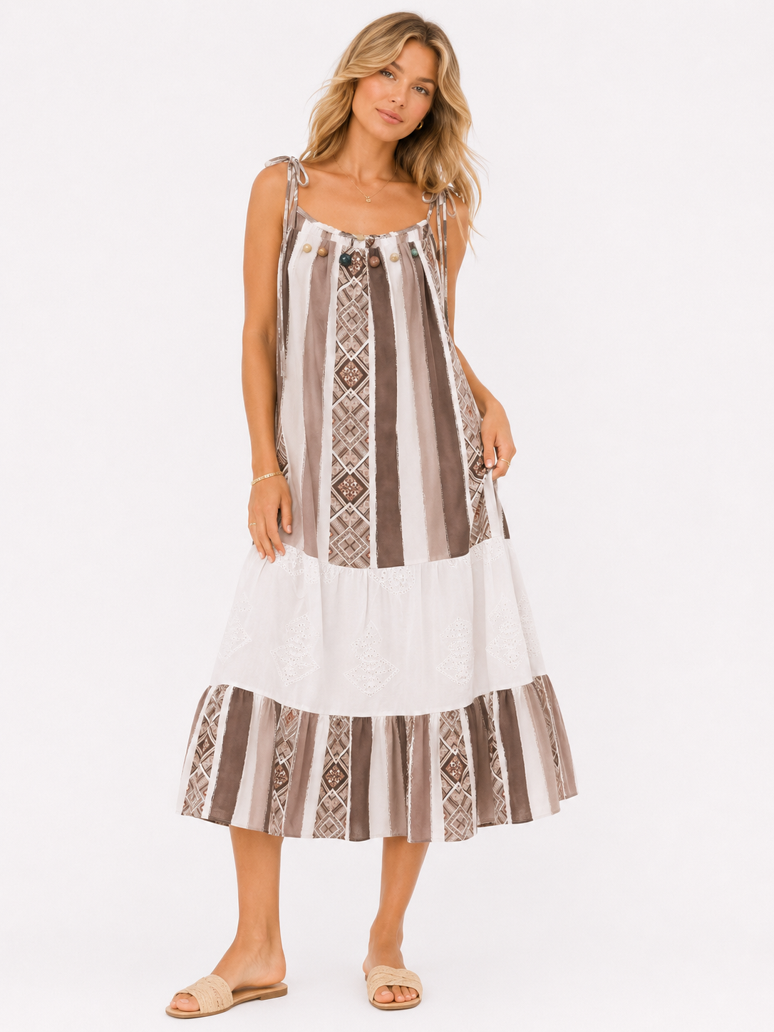 Beaded Maxi Dress