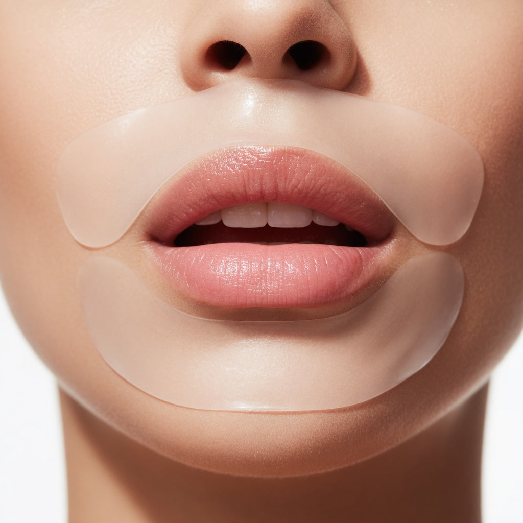 Hyaluronic Acid Collagen Silicone Face Lifting Patches (x4)