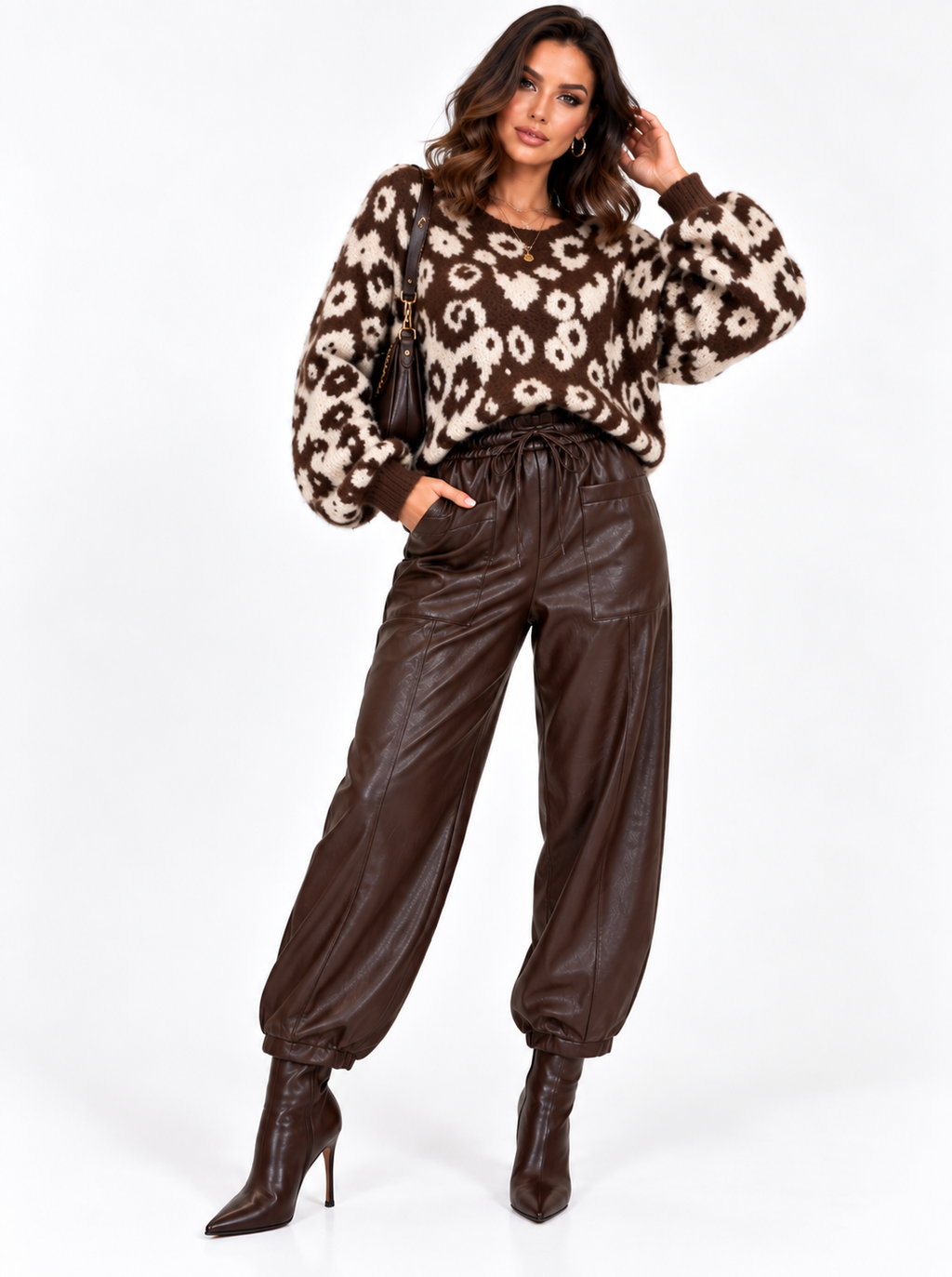 Animal Print Jumper
