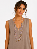 Layered Beaded Necklace