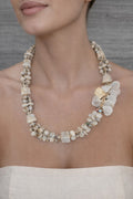 Shell Necklace - Stone Grey