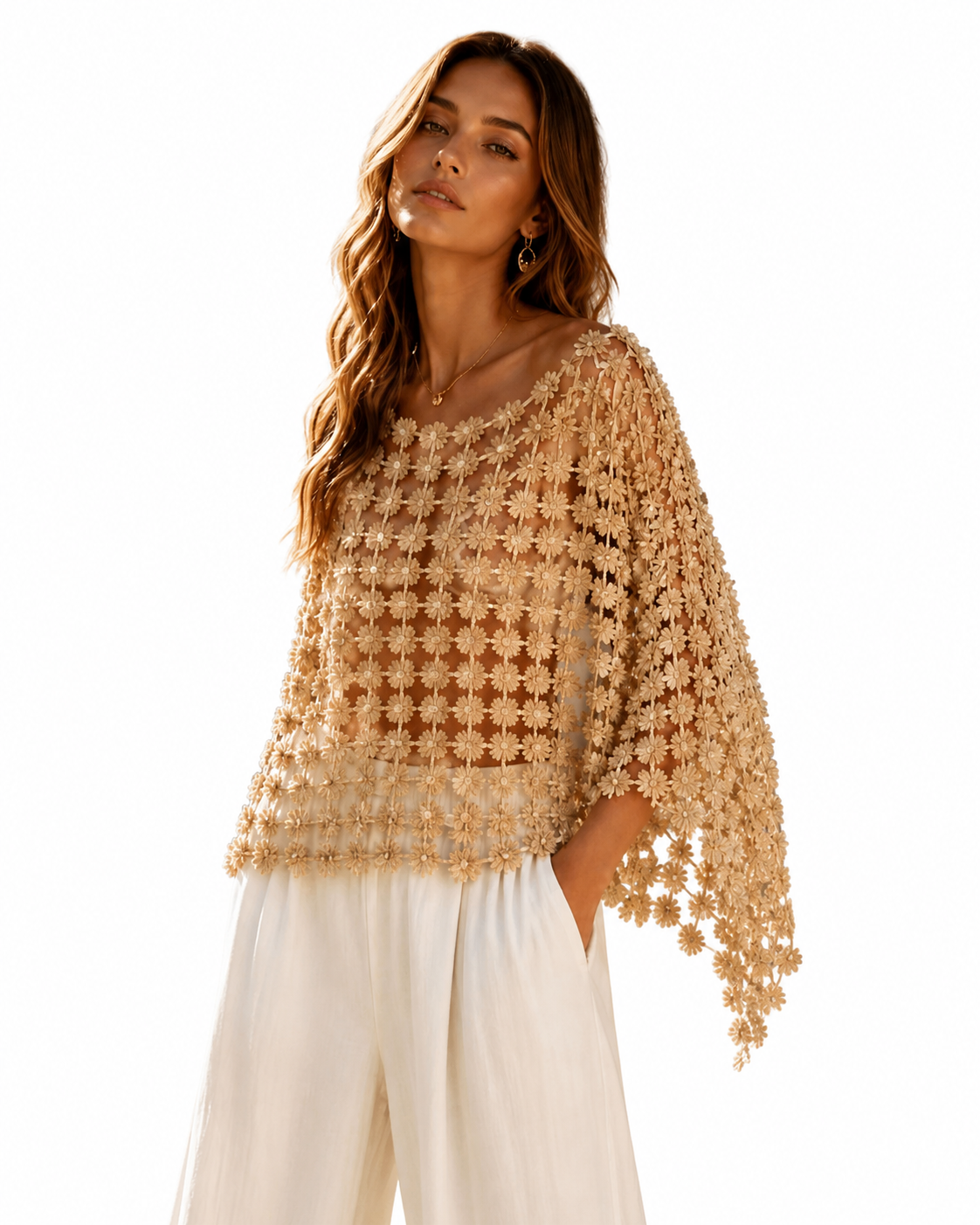 Daisy Crochet Top