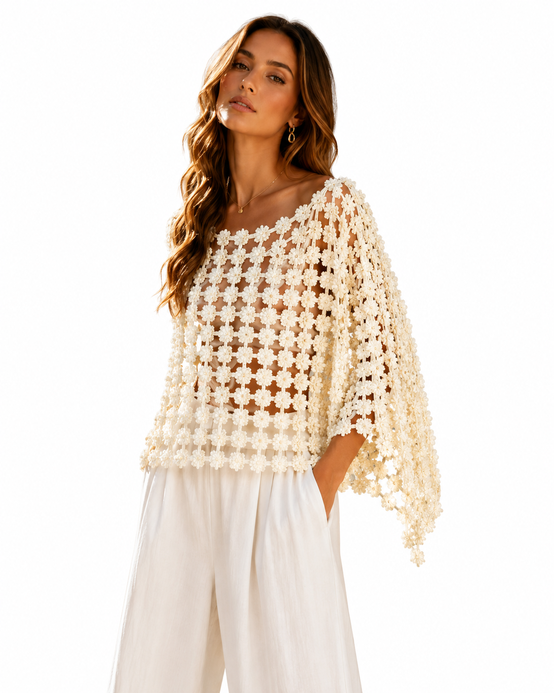 Daisy Crochet Top
