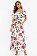 Long Floral Maxi Dress