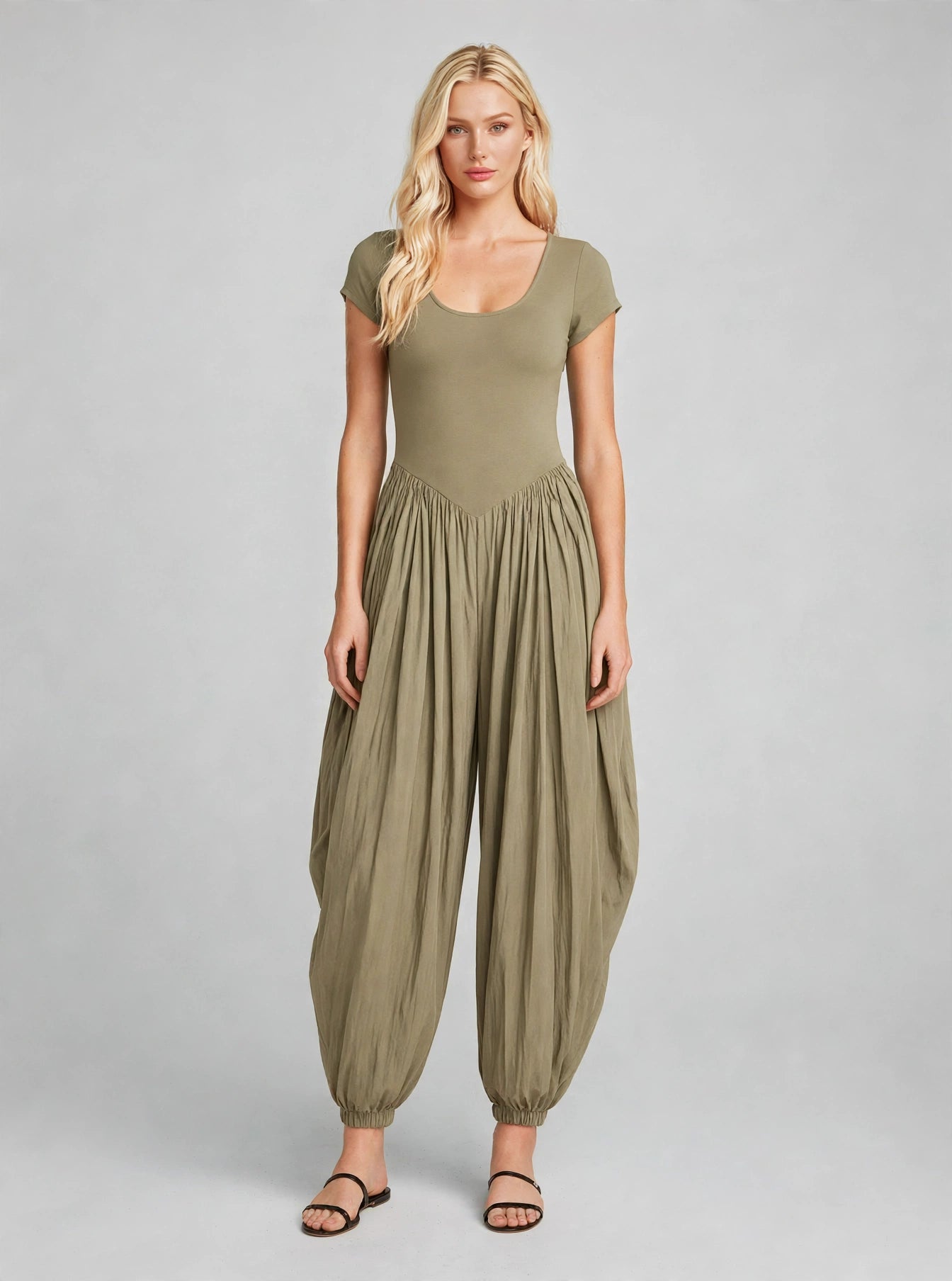 Luna Ballon Leg Jumpsuit