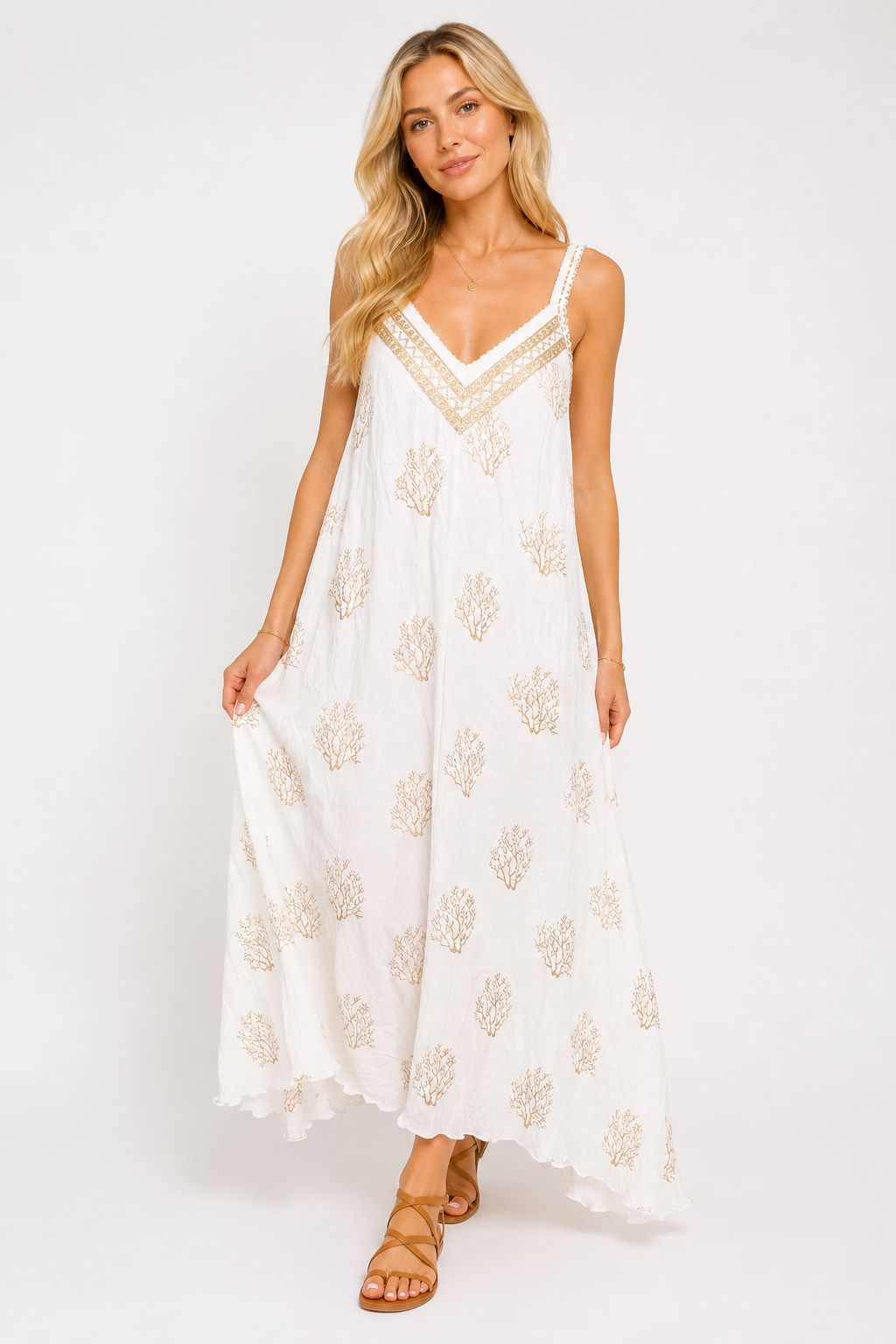 Gold Thread Dress