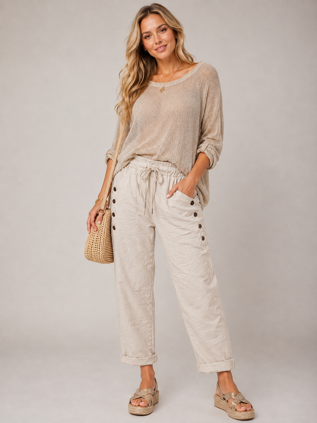 Magic Tie Waist Trousers