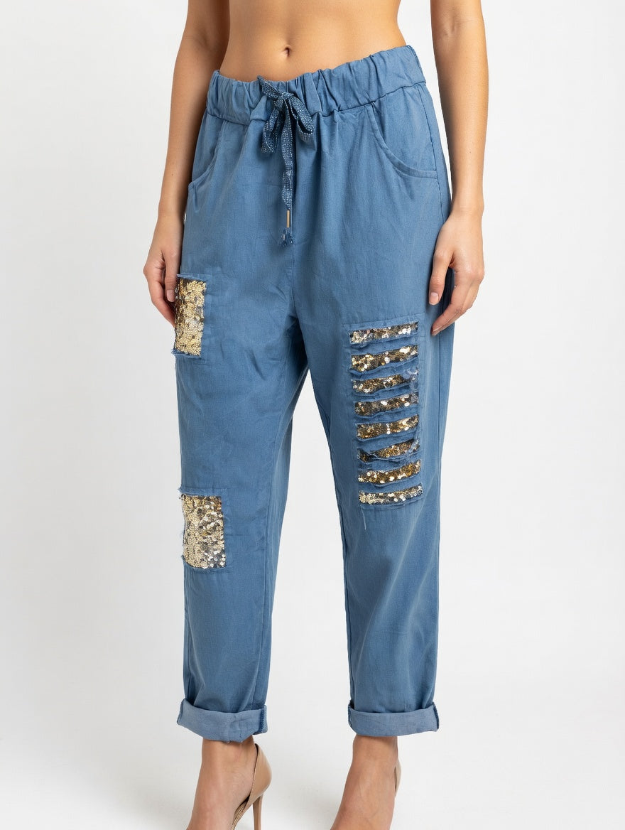 Sequin Magic Pants