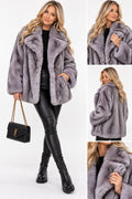 Lux Fluffy Coat