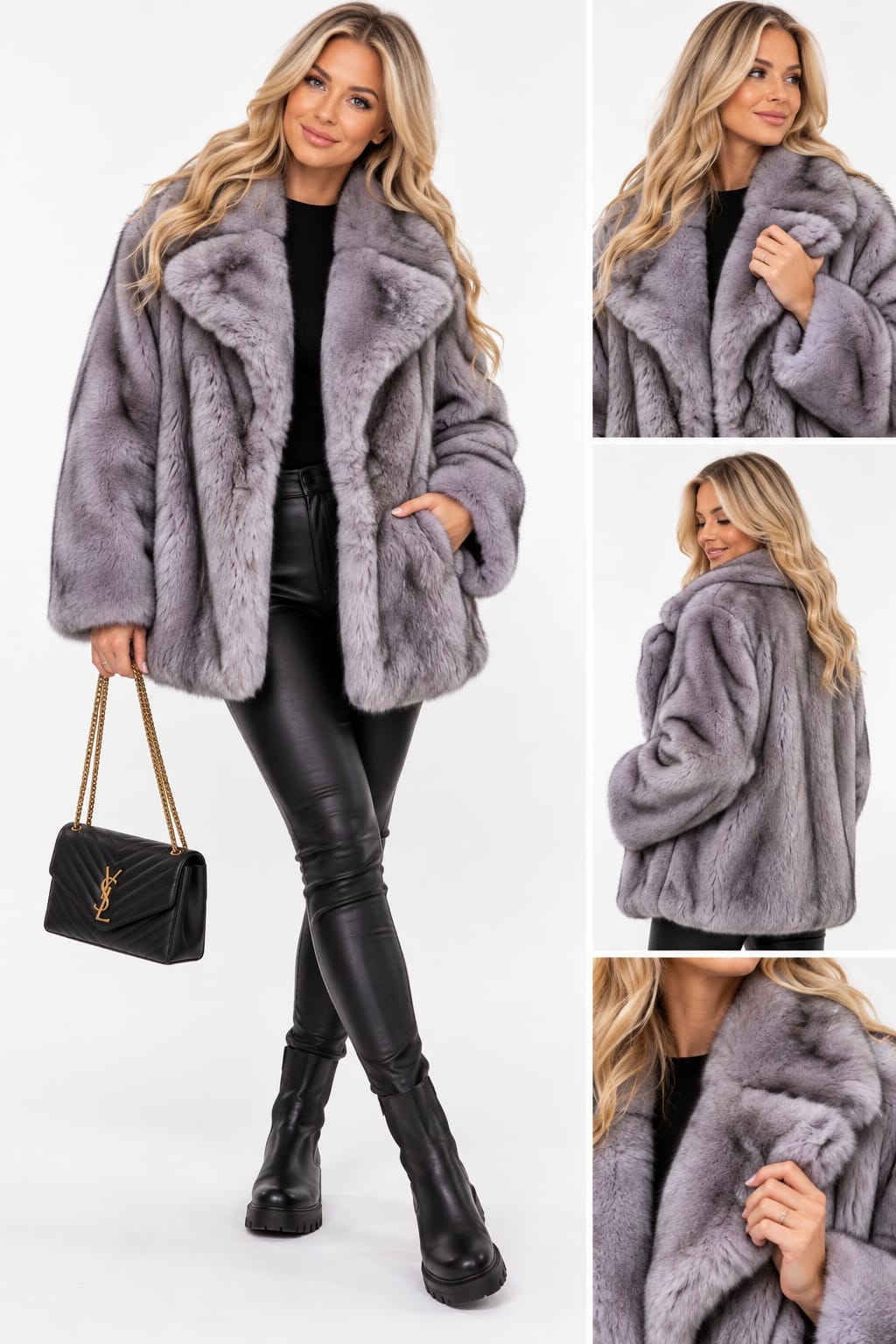 Lux Fluffy Coat