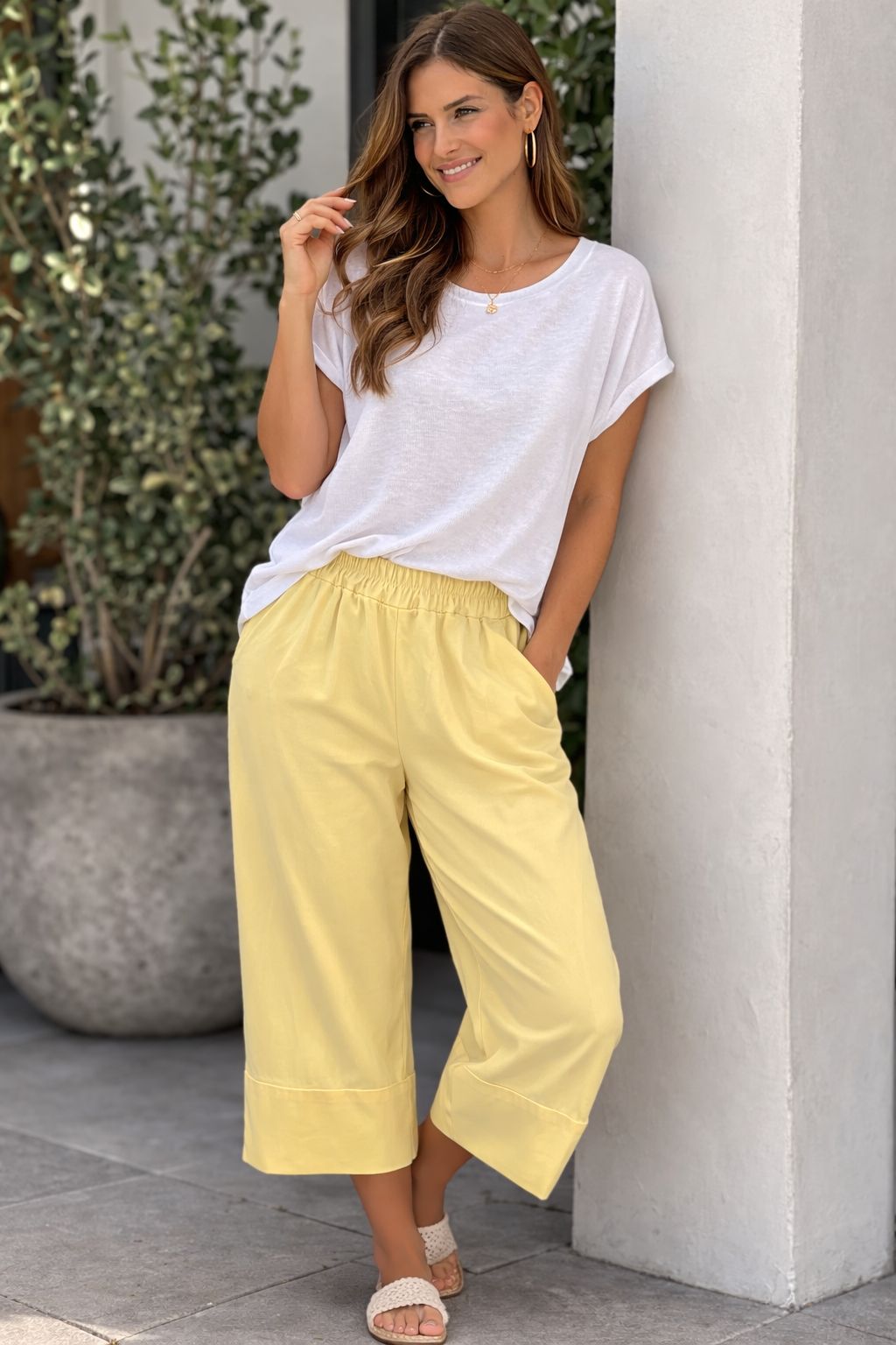 3/4 Culottes Trousers