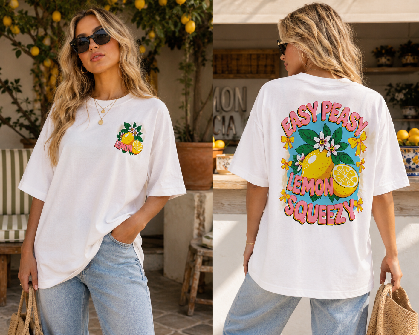 Easy Peasy Lemon Squeezy Graphic Tee