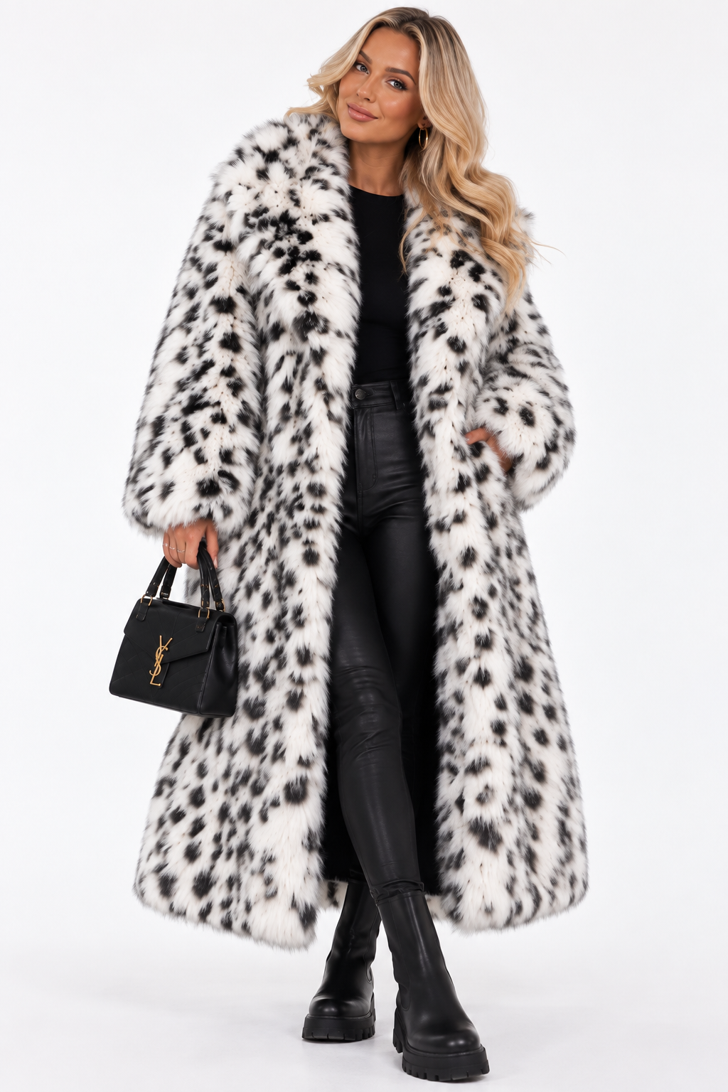 Oversized Long Fluffy Coat