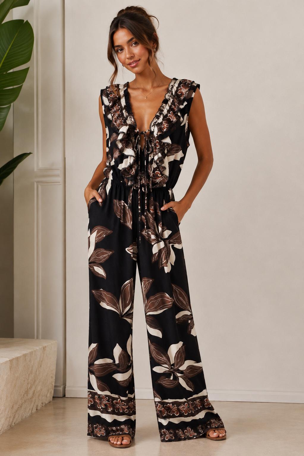 Freya Frill Jumpsuit