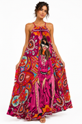 Pleated Dress - Pink
