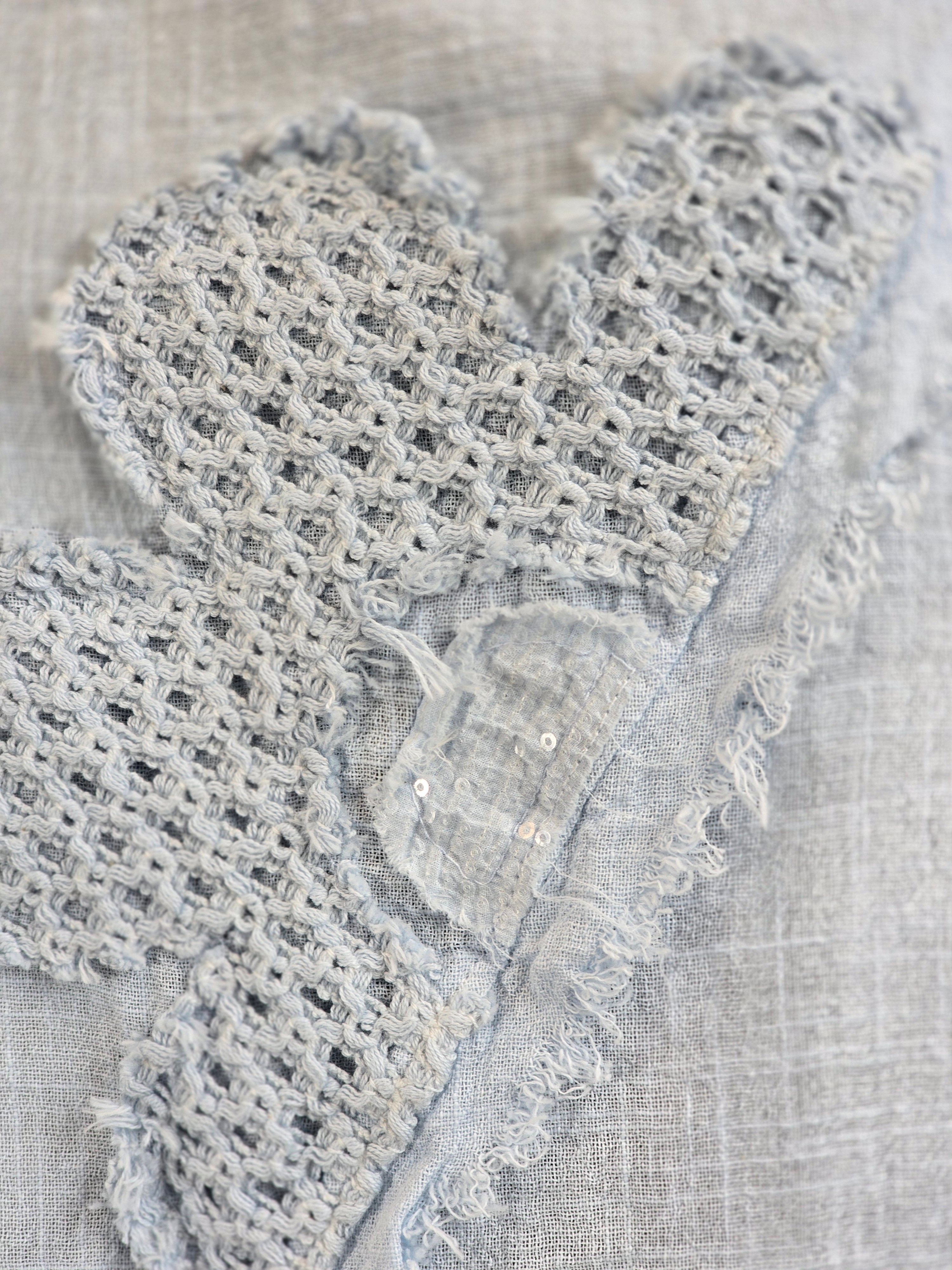 Linen Floral Blouse