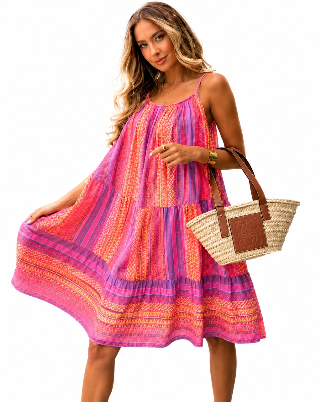 Lilly Patterned Dress