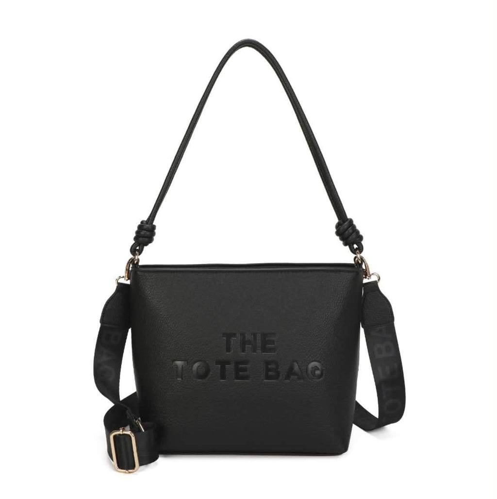 Spiral Handle Tote Bag