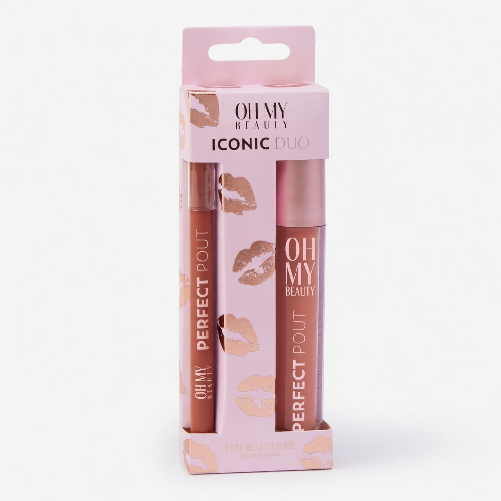 Oh My Beauty Iconic Lip Duo (Shade 01)