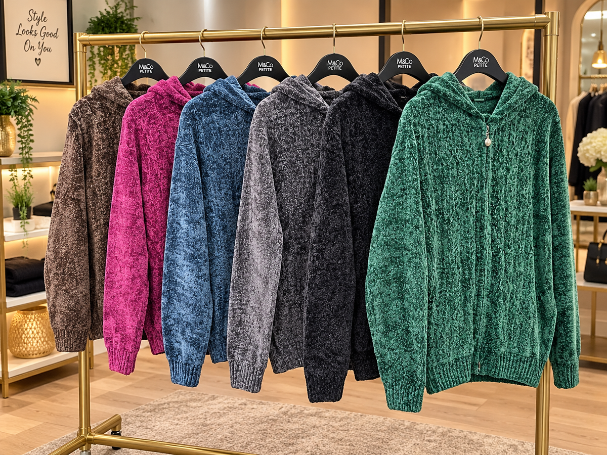 Chenille Hoodie