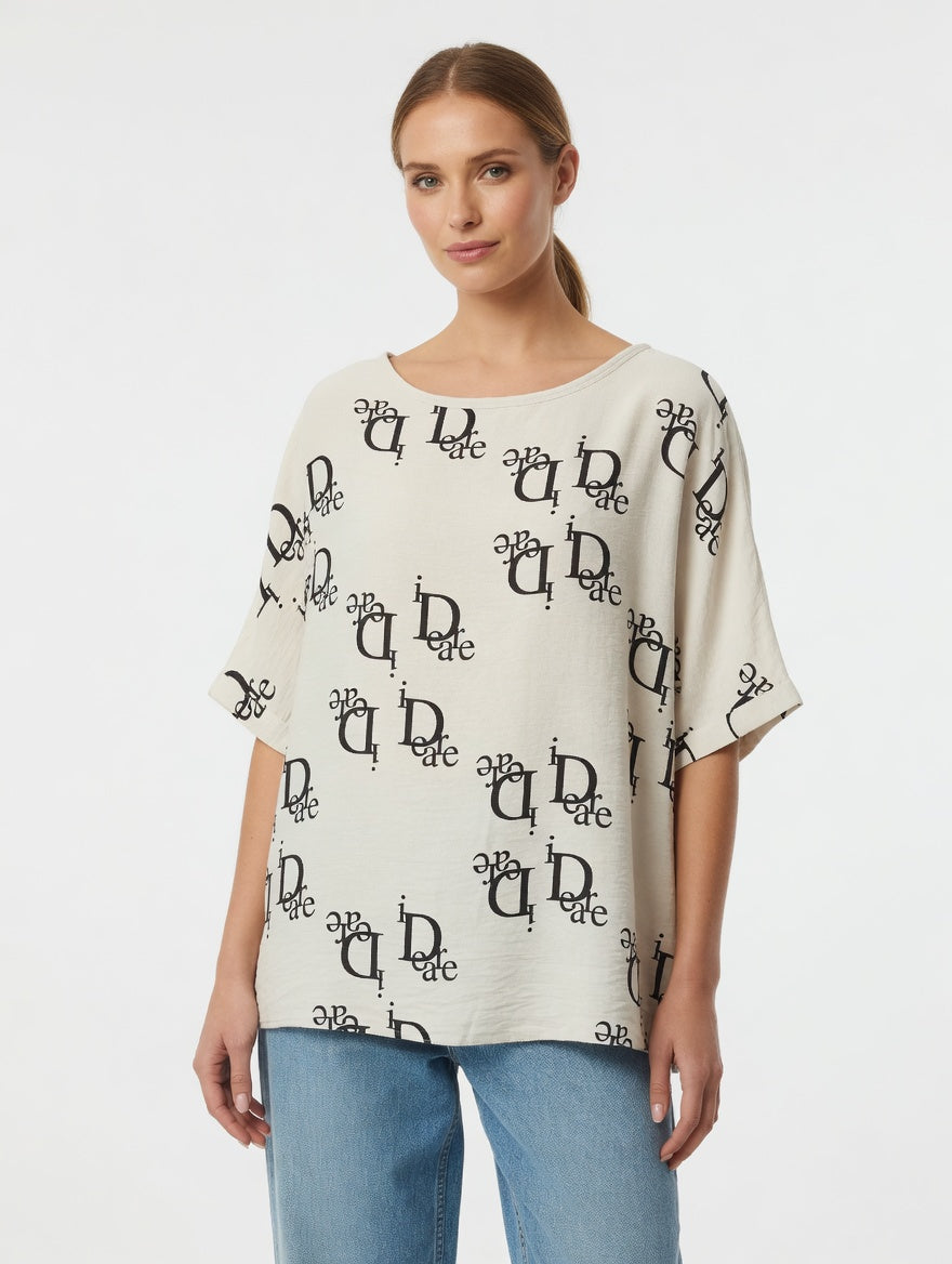 'D' Designer Inspired Top